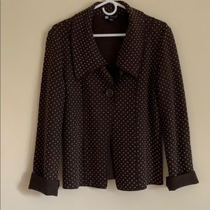 Funky Carole Little wool/rayon jacket.